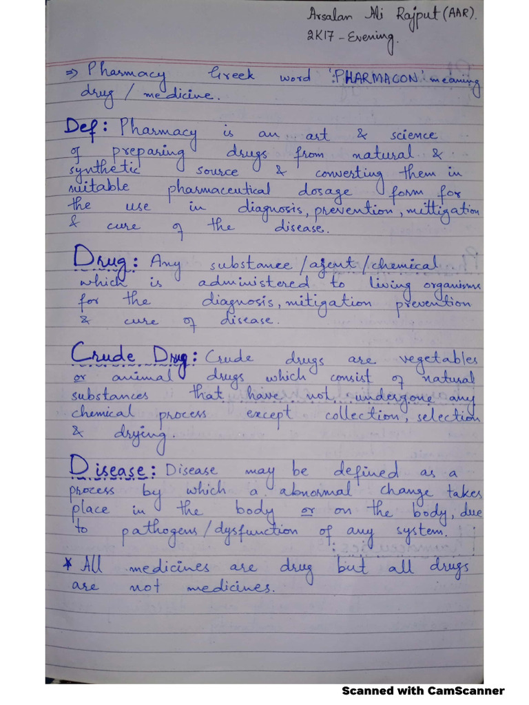 Pharmaceutics Physical Pharmacy 1st Prof 1st Semester Notes By Aar