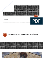 ARQUITECTURA Romanica e Gótica (Salvo Automaticamente)