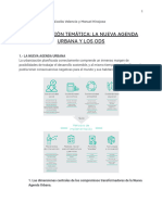 Investigación Temática - La Nueva Agenda Urbana y Los Ods