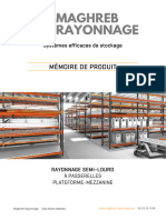 Catalogue Semi Lourd Maghreb Rayonnage