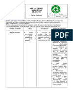 Analise Preliminar de Riscos Manutenção