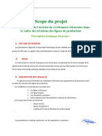 Scope Du Projet - Refractaire