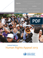 Unhuman Rights Appeal 2013