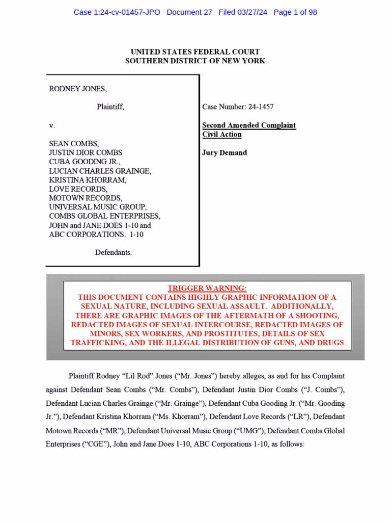 Legal documents related to Buddy's Furniture lawsuit
