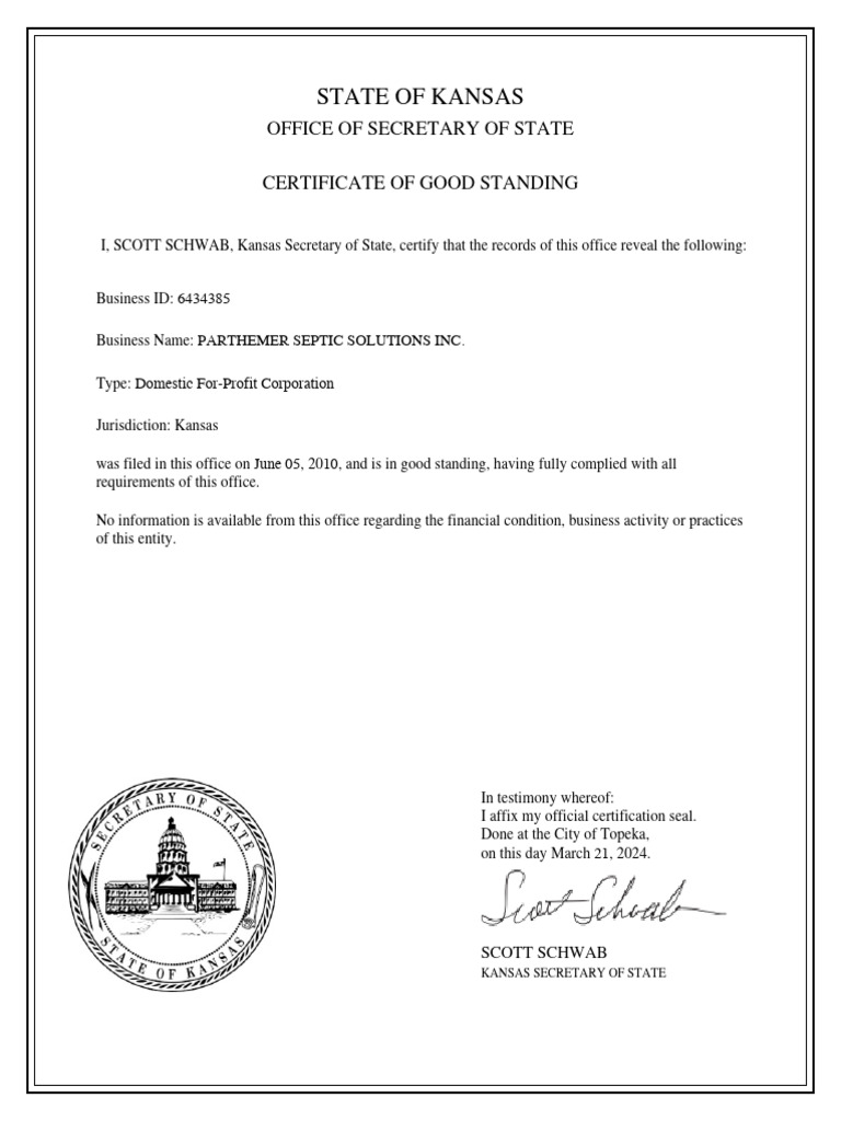 GOODSTANDCERT | PDF