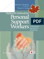 Lippincotts Textbook For Personal Support Workers A Humanistic Approach To Caregiving by Pamela J. Carter, Marilyn McGreer