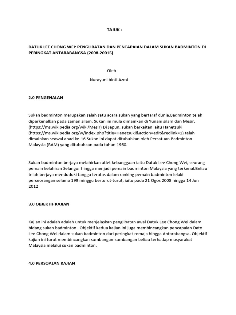 KK Sejarah | PDF