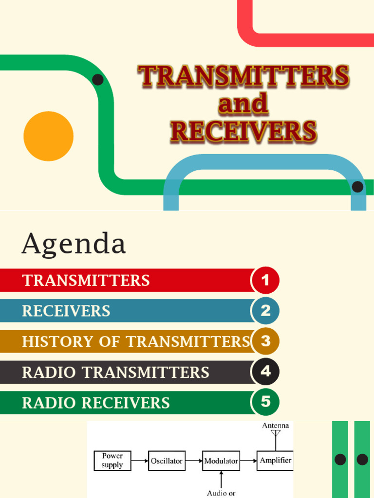Transmitters and Receivers | PDF | Transmitter | Radio