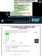 DPP Sols 2.0 STRAIGHT LINES (New Syllabus)