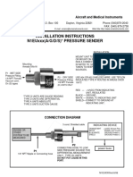 UMA Fuel Pressure Sender