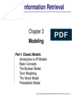 Modern Information Retrieval: Modeling