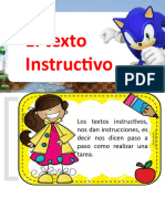 El Texto Instructivo