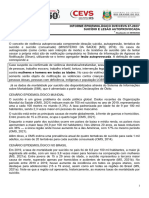 Informe Epidemiologico Sobre Suicidio e Lesoes Autoprovocadas