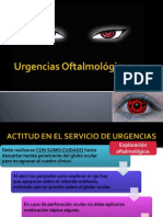 Urgencias Oftalmologicas