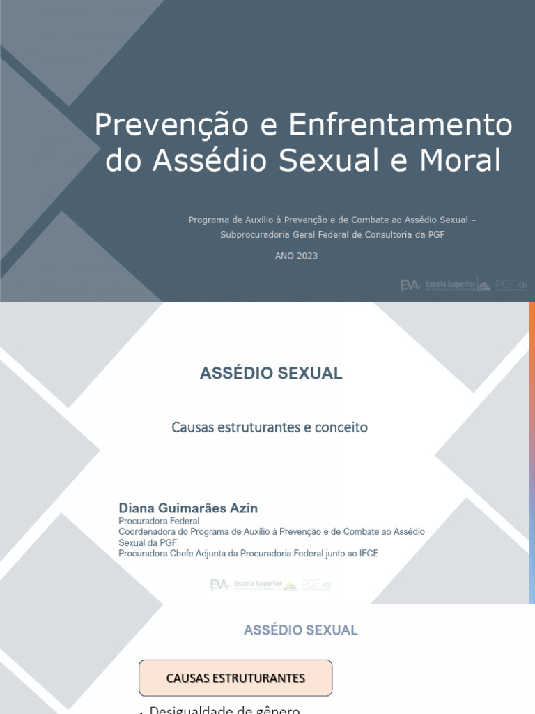 Combate ao Assédio Sexual e Moral 2023 | PDF | Ciências Sociais | Direito