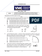 ALPS2307 Physics Assignment