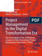 Project Management in The Digital Transformation Era: Sergey Bushuyev Ronggui Ding Mladen Radujkovic Editors