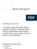 Contract of Sale