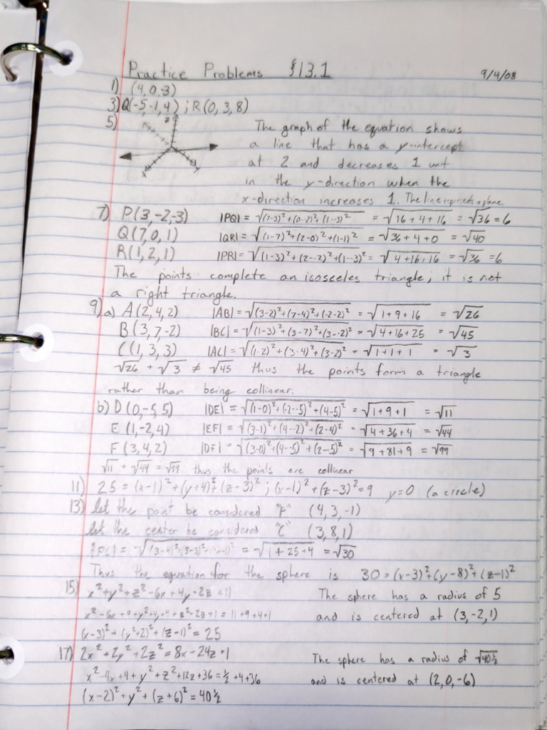 Calc 3 Notes | PDF