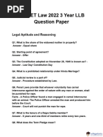 LLB Semester 2 Previous Year Papers | PDF | Justice | Crime & Violence