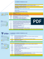 Calendarios Academicos Presencial - 2024