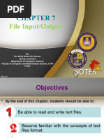 Chapter 7 - File Input OutputVer2