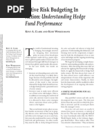 Fund Performance: Active Risk Budgeting in Action: Understanding Hedge