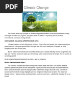 Section 3.1 - Climate Change - Science, Technology and Society