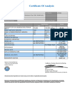 CoAs... Hidroxipropilmetilcelulosa (HPMC) (Methocel K100M Premium-2208) - CoA L-1JF0988 (Spectrum)