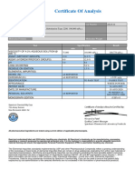 CoAs... Hidroxipropilmetilcelulosa (HPMC) (Methocel K100M Premium-2208) - CoA L-2JL0116 (Spectrum)