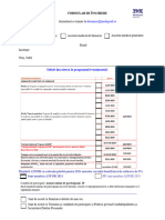 Formular de Inscriere Program ANFOR - 2024