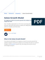 Solow Growth Model - Overview, Assumptions, and How To Solve