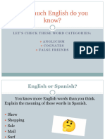 How Much English Do You Know