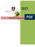 Manual Recipe 2023 Htc227