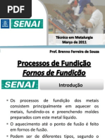 Aula 06 - Fornos de Fundição