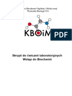 Skrypt - Wstęp Do Biochemii 2023-2024