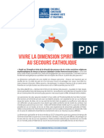 Vivre La Dimension Spirituelle