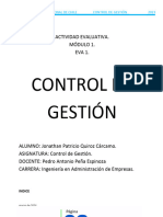 EVA 1 2022 - Control de Gestión - Jonathan Quiroz