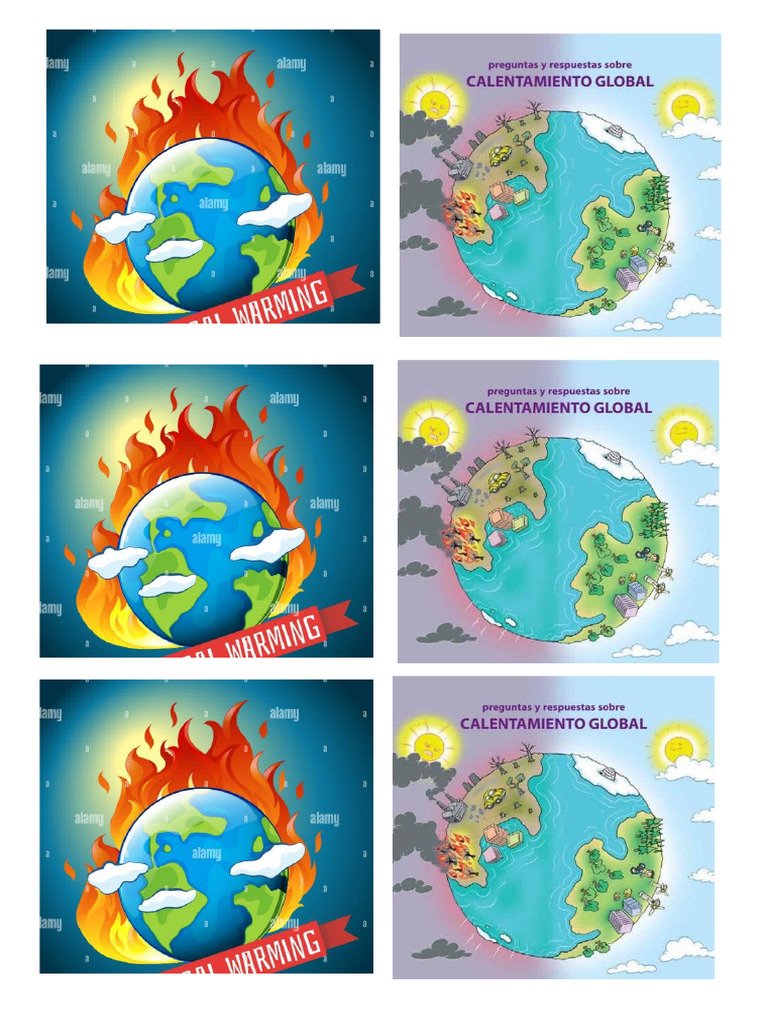 Laminas para El Calentamiento Global | PDF