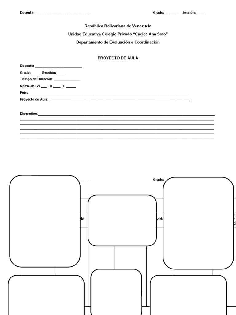 Proyecto de Aula y Evaluación Escolar | PDF | Crecimiento personal y ...