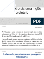 Aula 04 - Paquímetro sistema inglês V