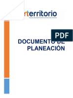 F-PR-26 Documento de Planeación INTERVENTORÍA