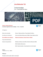 Química e Dinâmica Molecular T32: Licenciatura Engenharia Física Tecnológica