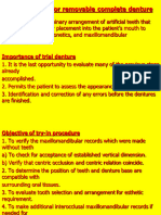 Data Show 19 Try-In Complete Denture