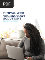 Digital and Technology Solutions Brochure