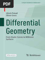 Differential Geometry From Elastic Curves To Willm