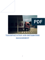 Transportation and Distribution Management