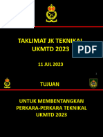 Taklimat Penataran JK Pertandingan UKMTD 2023 - 11 Jul 2023