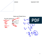 Series and Partial Sums Notes