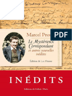 Proust - Marcel - Le Mysterieux Correspondant Et Autres Nouvelles Inedites